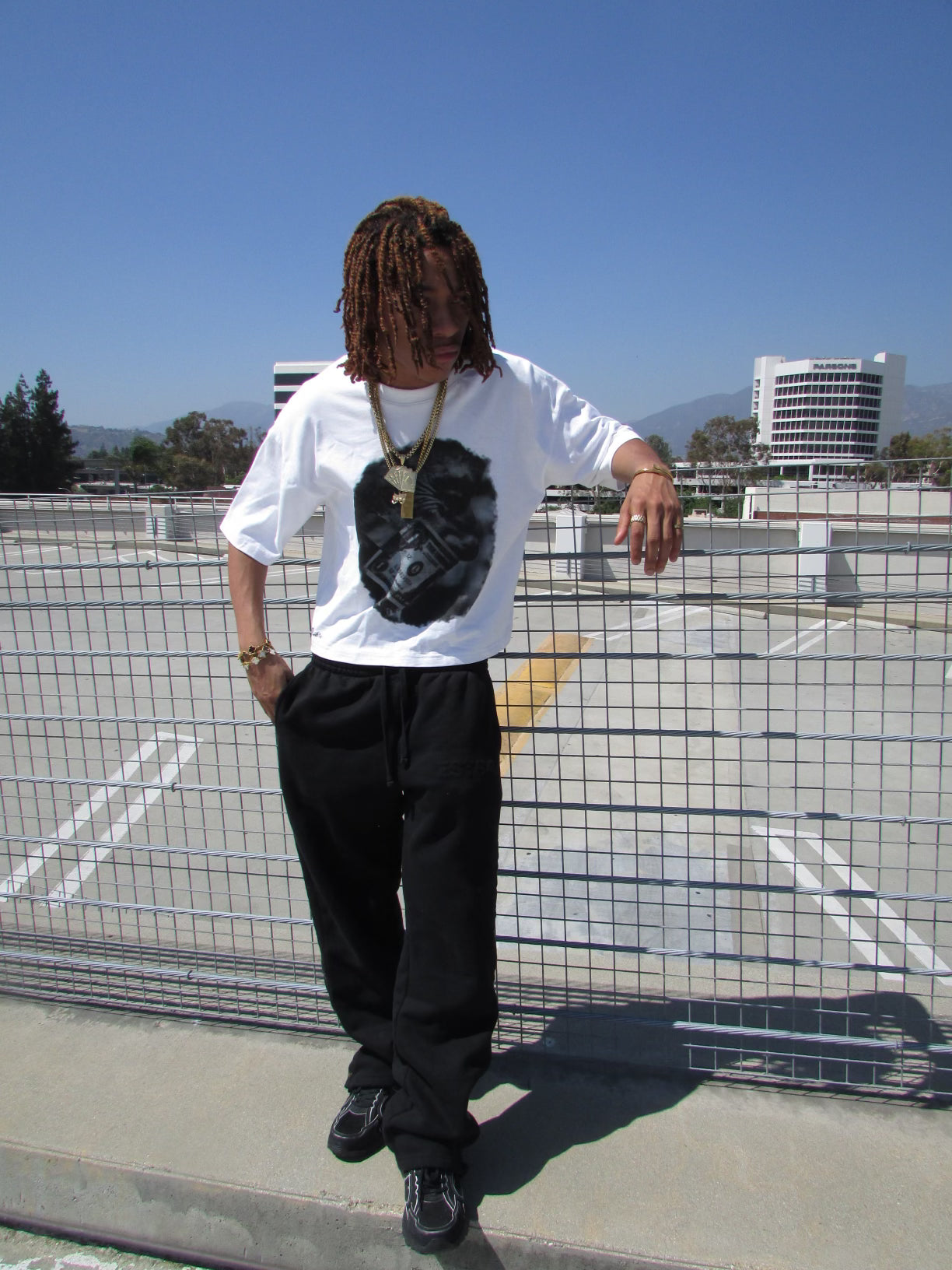 "Money Talks" Cropped Tee