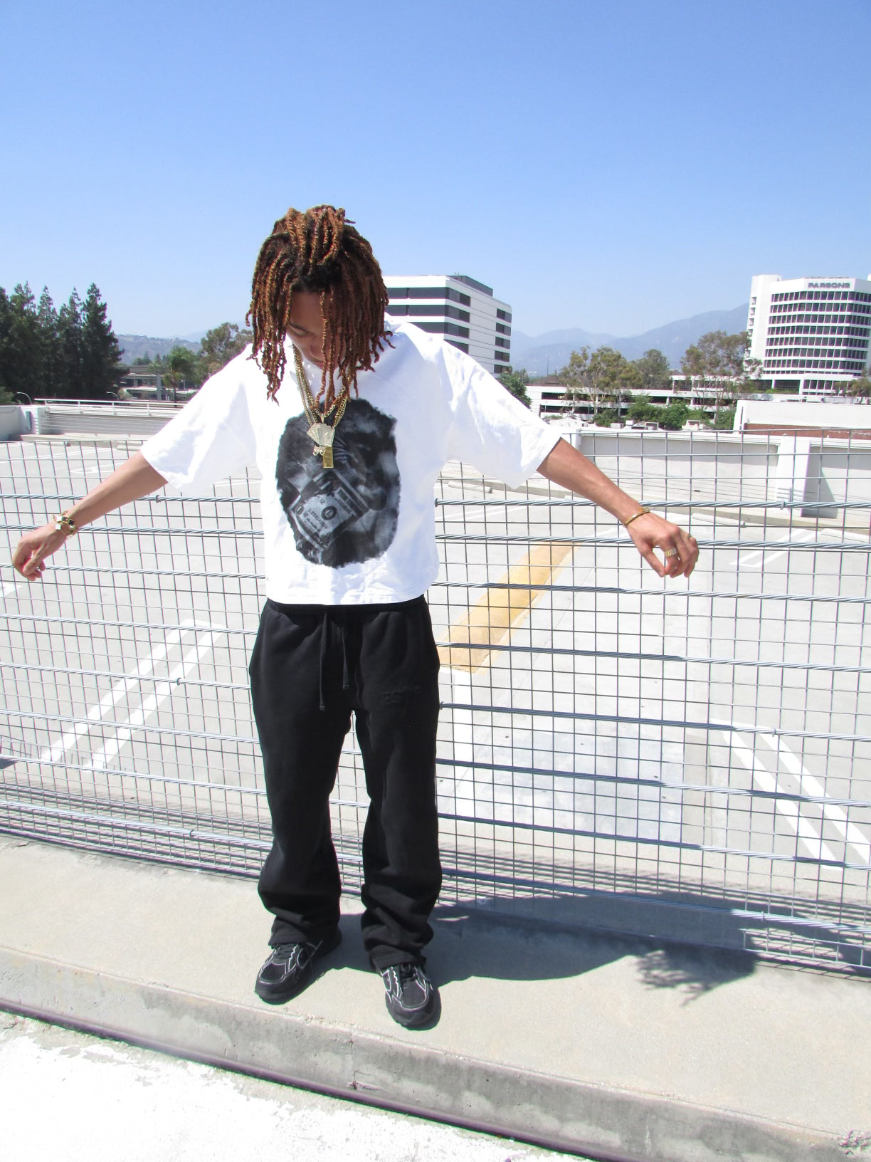 "Money Talks" Cropped Tee