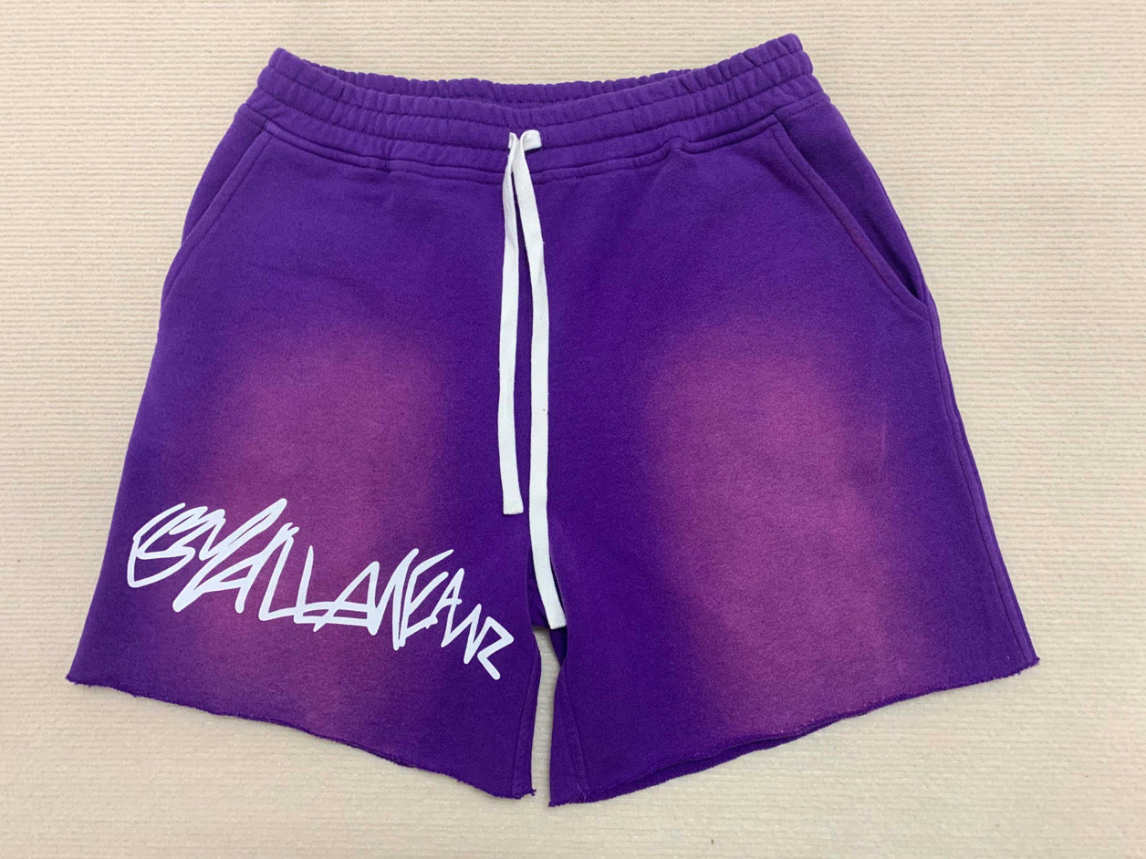Byallmeanz Acid washed Shorts