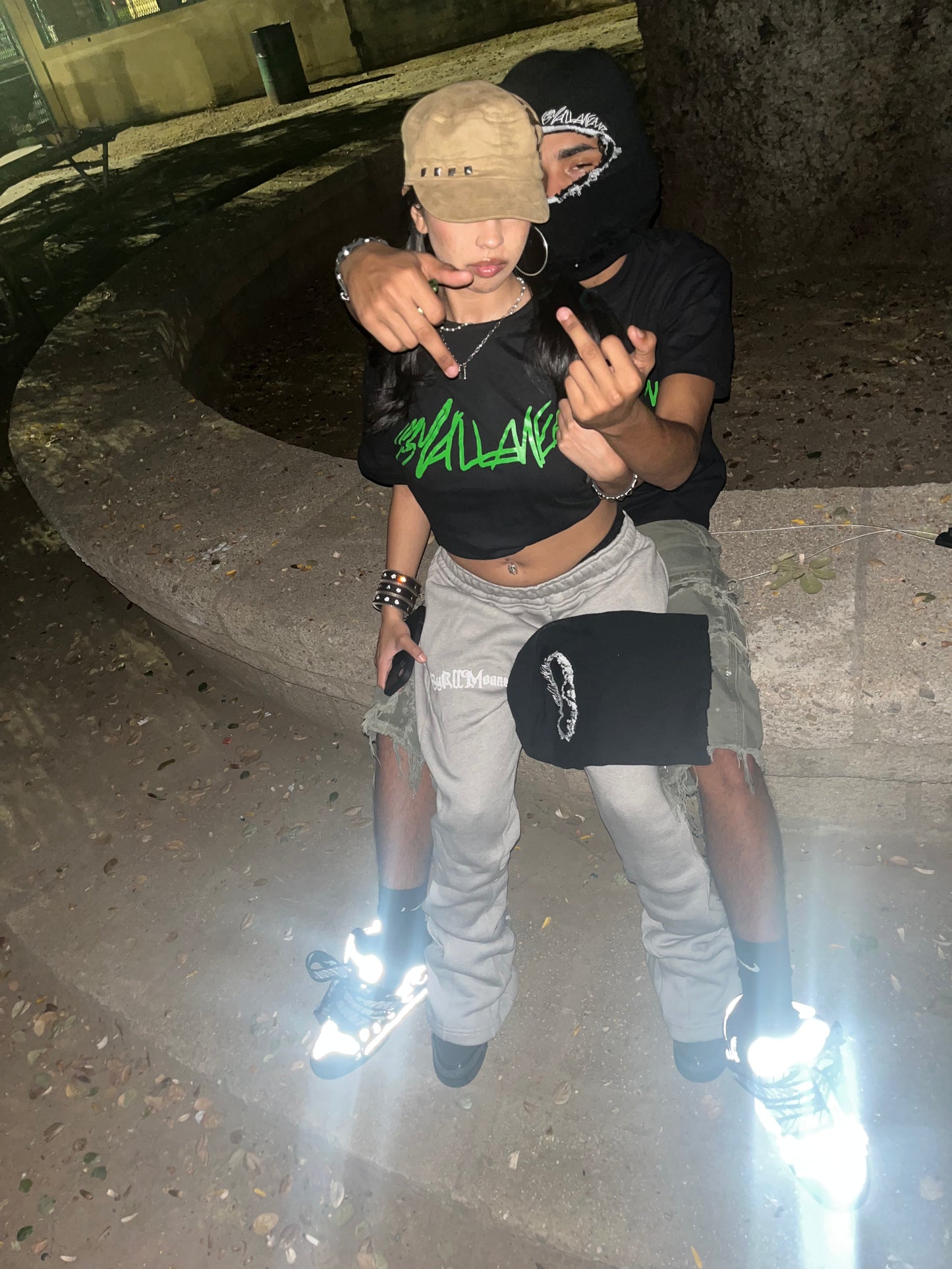 "Gettin2It! Byallmeanz" Skii Mask